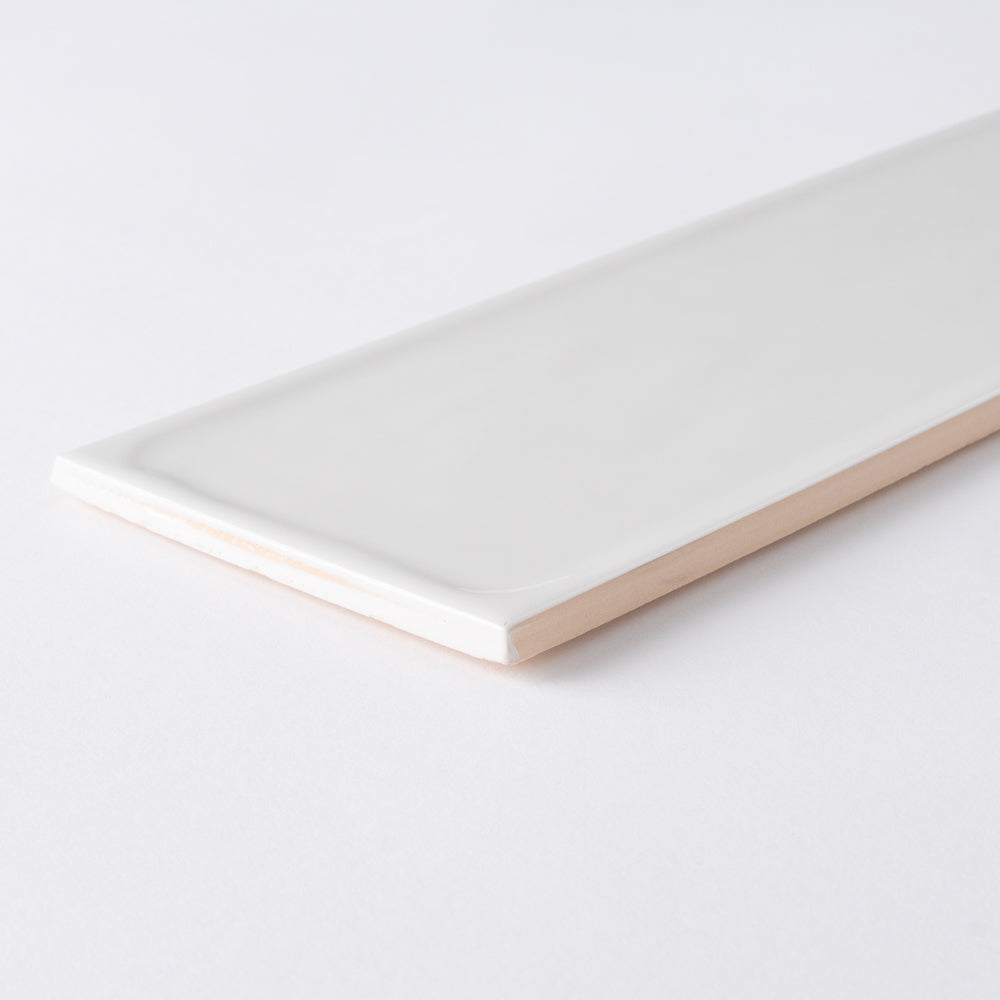 Chanelle Star White 4x16 Ceramic Tile Glossy Tilezz 