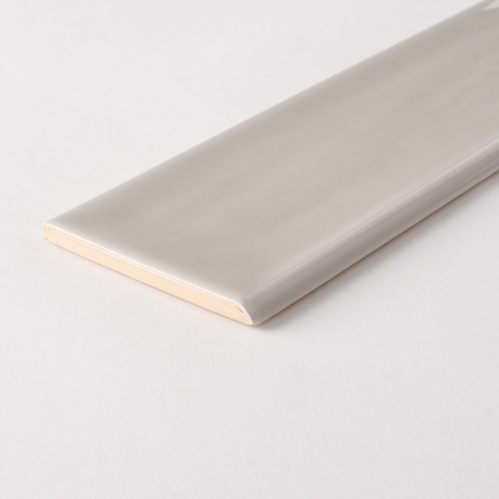 Chanelle Nimbus Cloud 3x12 Bullnose Ceramic Tile Glossy Tilezz 