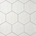 Load image into Gallery viewer, San Fran White Hexagon Ceramic Wall Tile Tilezz 
