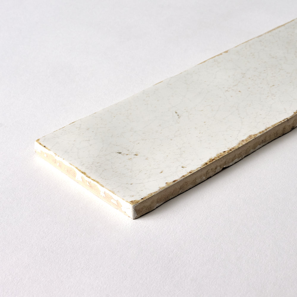 San Fran White Crackled 3x12 Ceramic Subway Tile Tilezz 