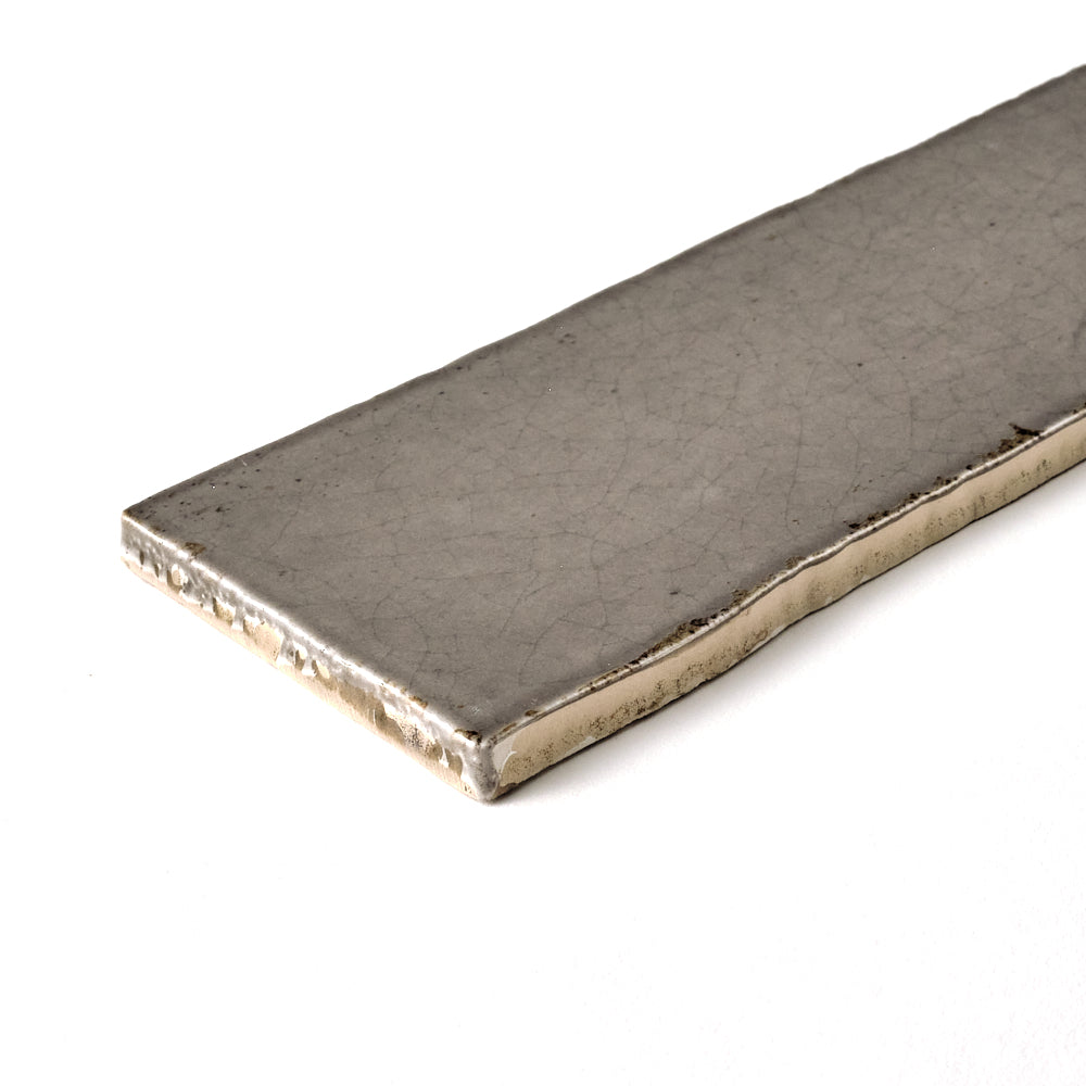 San Fran Taupe Crackled 3x12 Ceramic Subway Tile Tilezz 