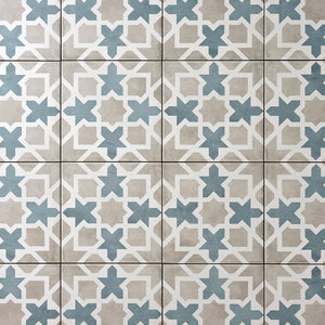Encaustic Look San Fran Lucida 8x8 Porcelain Floor Tile Tilezz 