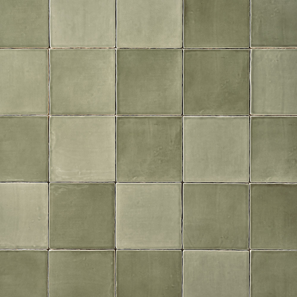 St. Lucia Green 5x5 Ceramic Wall Tile Tilezz 