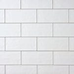 Load image into Gallery viewer, San Fran White 4x10 Ceramic Subway Tile Tilezz 
