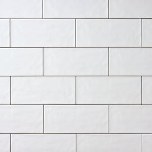 San Fran White 4x10 Ceramic Subway Tile Tilezz 
