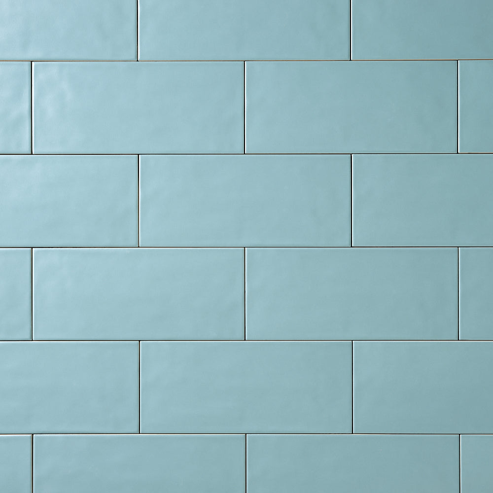 San Fran Volga Blue 4x10 Ceramic Tile Matte Tilezz 