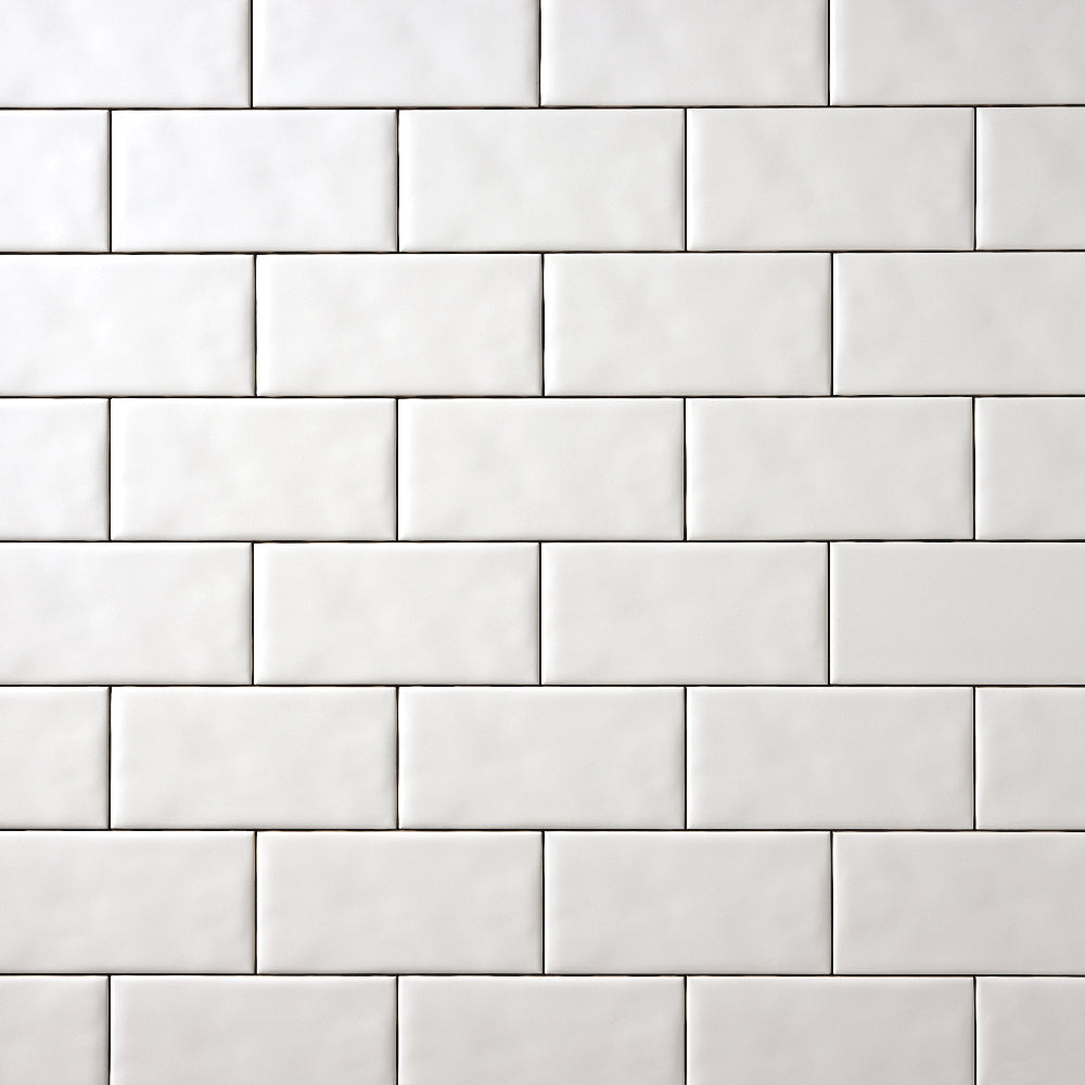 San Fran White 3x6 Ceramic Subway Tile Tilezz 