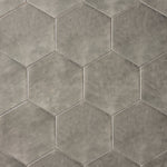 Load image into Gallery viewer, San Fran Taupe Hexagon Ceramic Wall Tile Tilezz 

