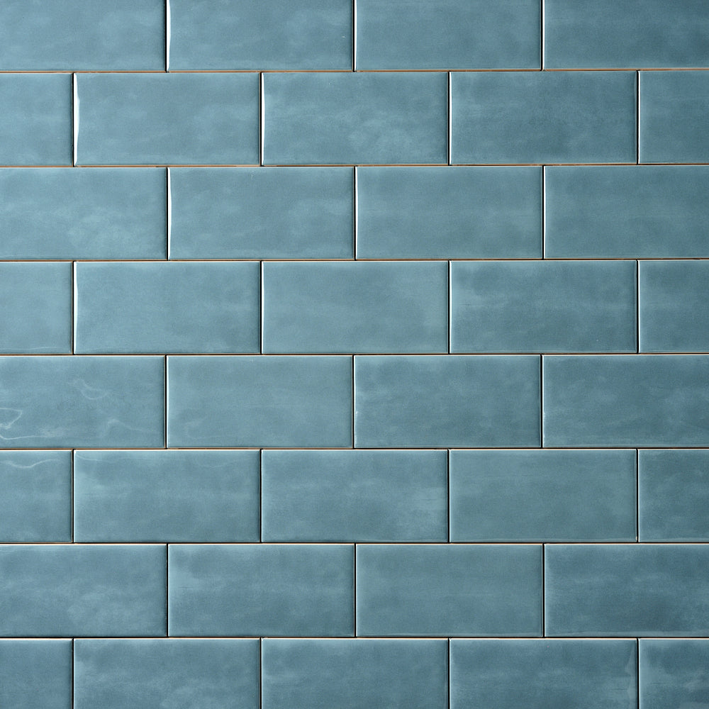 San Fran Volga Blue 3x6 Ceramic Subway Tile Tilezz 
