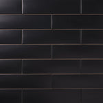 Load image into Gallery viewer, Boise Jet Black 3x12 Ceramic Tile Tilezz 
