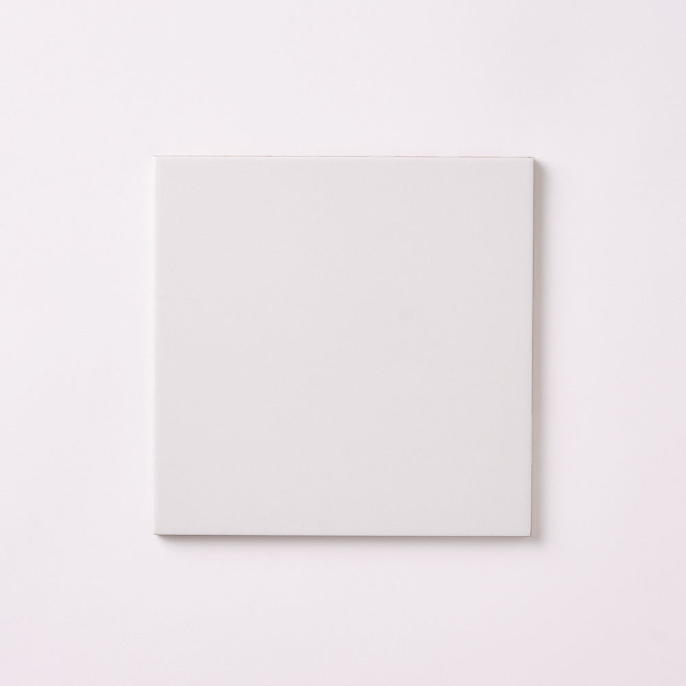 Encaustic Look Marrakech Pure White 8x8 Porcelain Tile Tilezz 