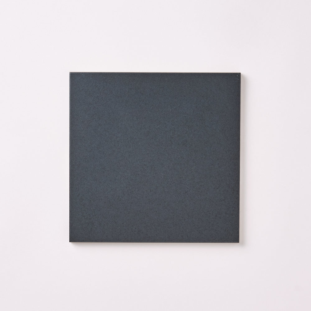 Encaustic Look Marrakech Pure Black 8x8 Porcelain Tile Tilezz 