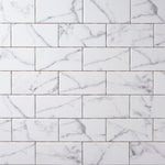 Load image into Gallery viewer, Statuary White 3x6 Ceramic Subway Tile Tilezz 
