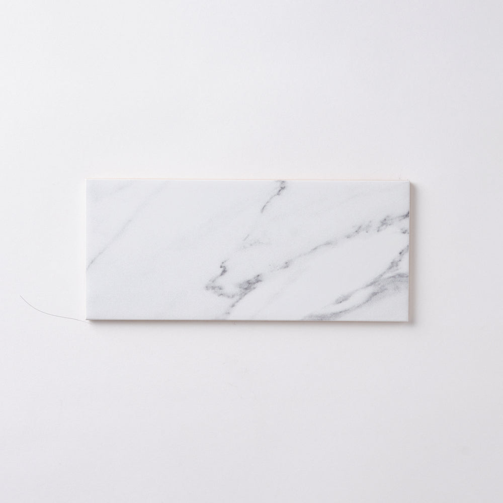 Milano Statuary White 4x10 Ceramic Tile Tilezz 