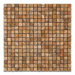 Load image into Gallery viewer, Scabos Travertine 5/8x5/8 Tumbled Mosaic Tile Stone Tilezz 
