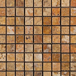 Load image into Gallery viewer, Scabos Travertine 5/8x5/8 Tumbled Mosaic Tile Stone Tilezz 
