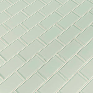 Arctic Ice 2x4 Glass Subway Tile Tilezz 