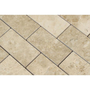 Cappuccino 2x4 Brick Polished Marble Mosaic Tile Stone Tilezz 