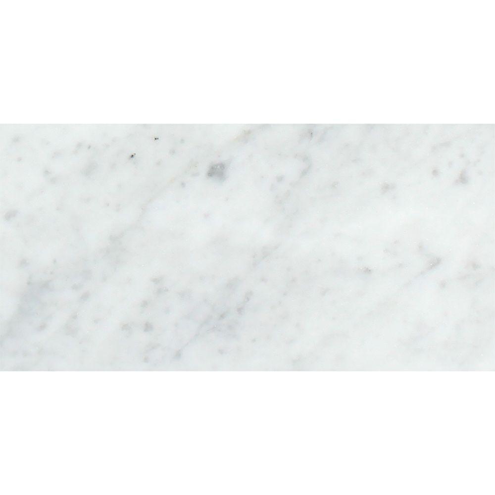 Carrara White Marble 12x24 Field Tile Polished/Honed Stone Tilezz 