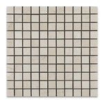 Load image into Gallery viewer, Crema Marfil 1x1 Polished Mosaic Tile Stone Tilezz 
