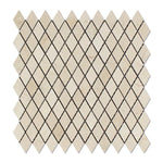 Load image into Gallery viewer, Crema Marfil Polished Diamond Mosaic Tile Stone Tilezz 
