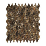 Load image into Gallery viewer, Emperador Dark Diamond Mosaic Tile Polished Stone Tilezz 
