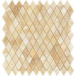 Load image into Gallery viewer, Honey Onyx Diamond Mosaic Polished Stone Tilezz 
