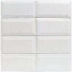 Load image into Gallery viewer, Thassos 3x6 Beveled Subway Tile Polished/Honed Stone Tilezz 
