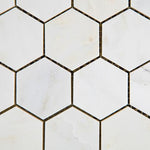 Load image into Gallery viewer, Calacatta Cressa Hexagon (Asian Statuary) 2&quot; Polished/Honed Stone Tilezz 
