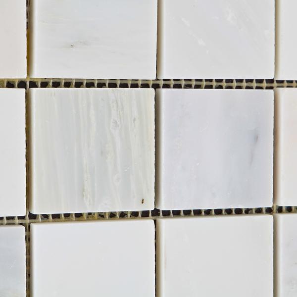 Calacatta Cressa (Asian Statuary) 2x2 Mosaic Polished/Honed Stone Tilezz 