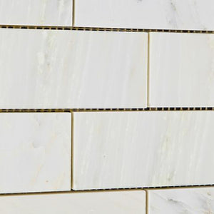 Calacatta Cressa (Asian Statuary) 2x4 Subway Marble Stone Tilezz 