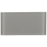 Load image into Gallery viewer, Oyster Gray 3x6 Glass Subway Tile Tilezz 
