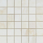 Load image into Gallery viewer, White Onyx Cross Cut 2x2 Mosaic Tile Polished Stone Tilezz 
