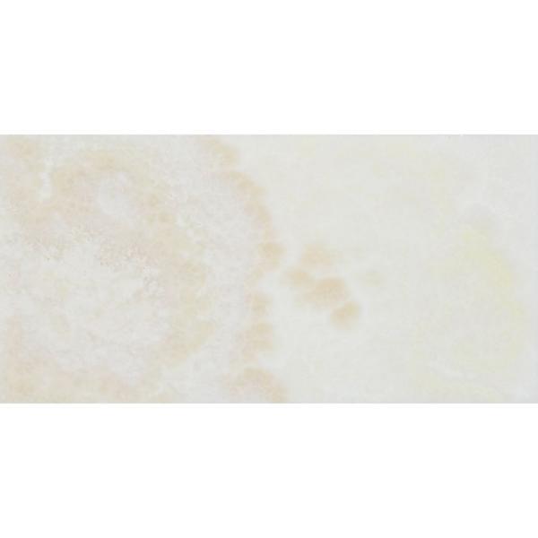 White Onyx Cross Cut 3x6 Polished Subway Tile Stone Tilezz 