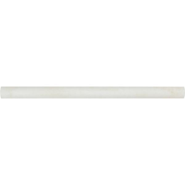 White Onyx 3/4x12 Bullnose Linear Polished Tilezz 