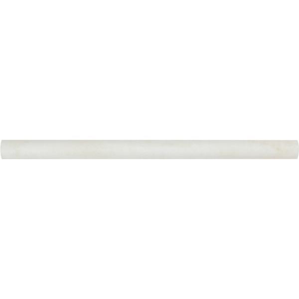 White Onyx 3/4x12 Bullnose Linear Polished Tilezz 
